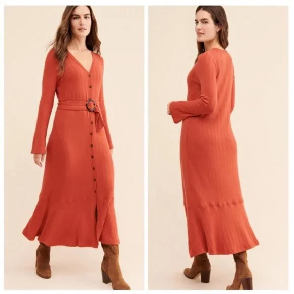 elsa ribbed maxi dress Elsa Ribbed Maxi Dress